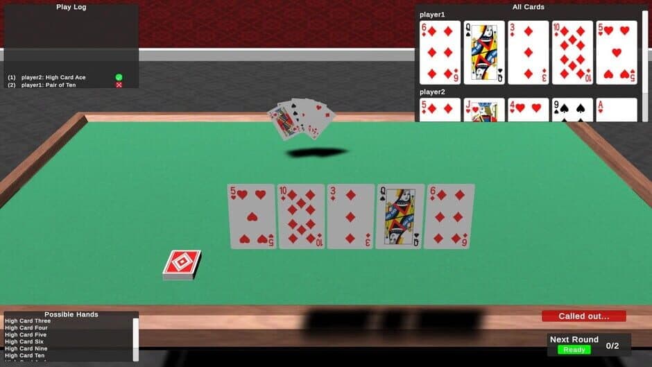 Poker Hands Bullshit screenshot
