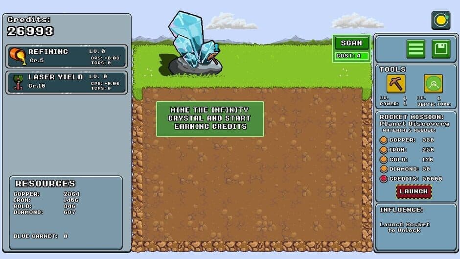 Exofinity Clicker screenshot
