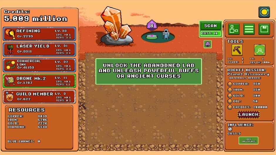 Exofinity Clicker screenshot