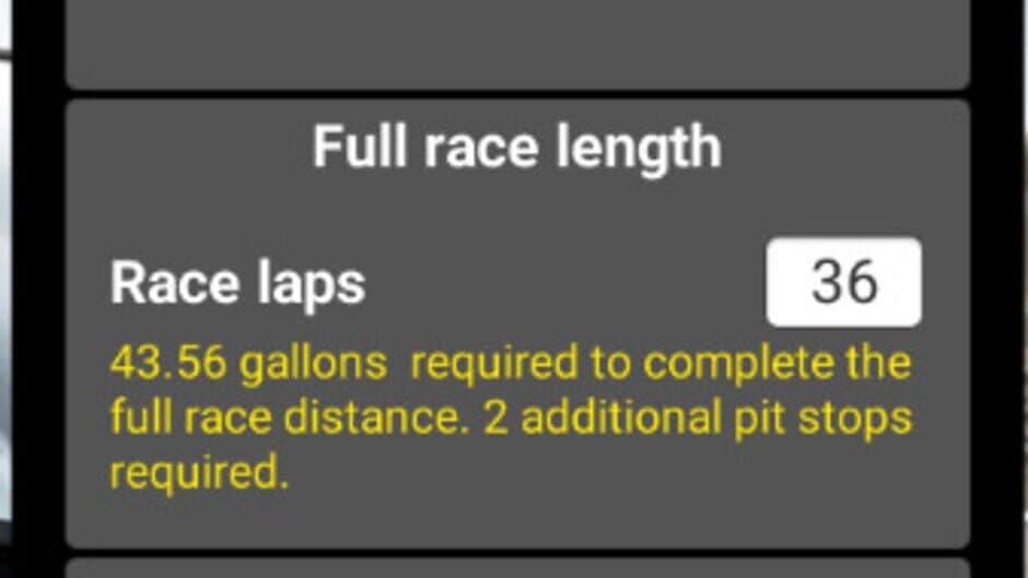 Virtual Race Car Engineer 2020 screenshot