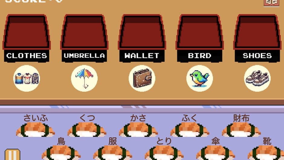 Learn Japanese Kana & Vocab with Sushi screenshot