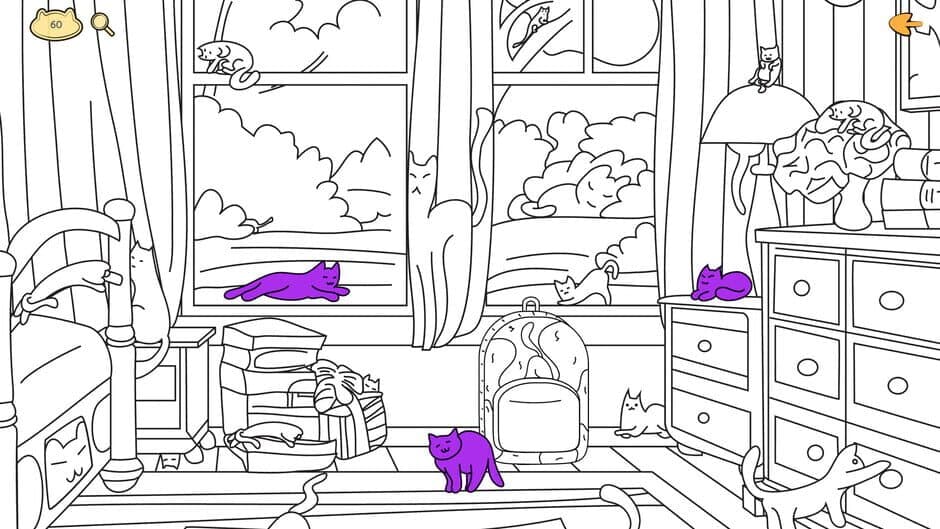 House Filled With Cats screenshot