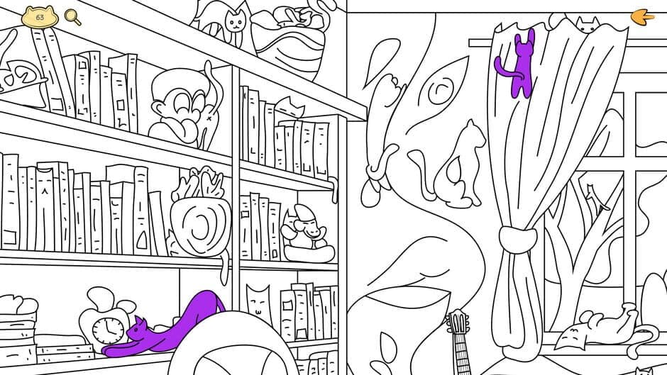 House Filled With Cats screenshot