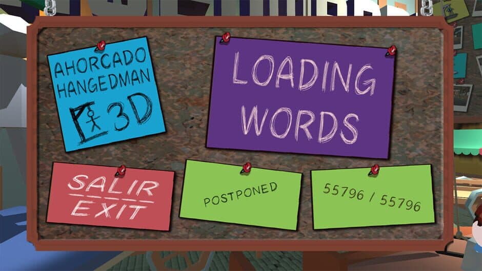 Ahorcado 3D: Hangedman 3D screenshot