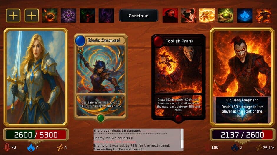 Choiceline Brawl screenshot