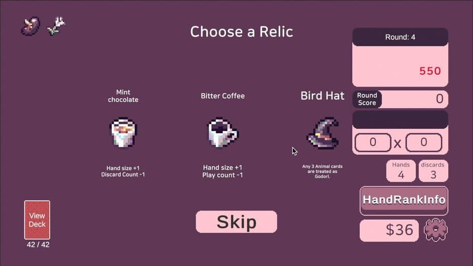 Rogue Hanafuda screenshot