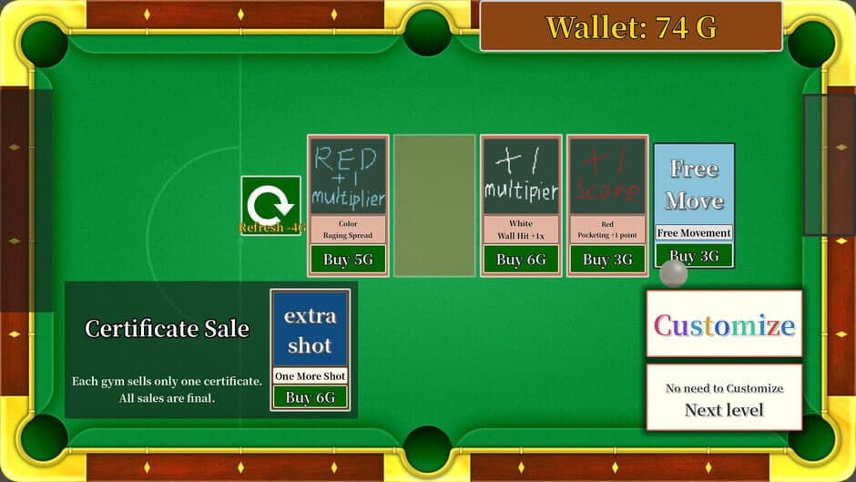 Billiard Rampage screenshot