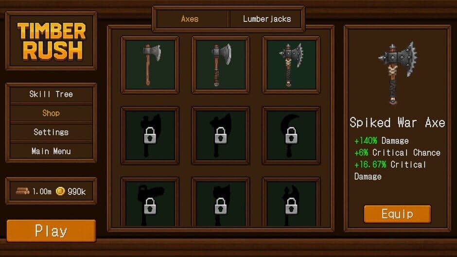 Timber Rush screenshot