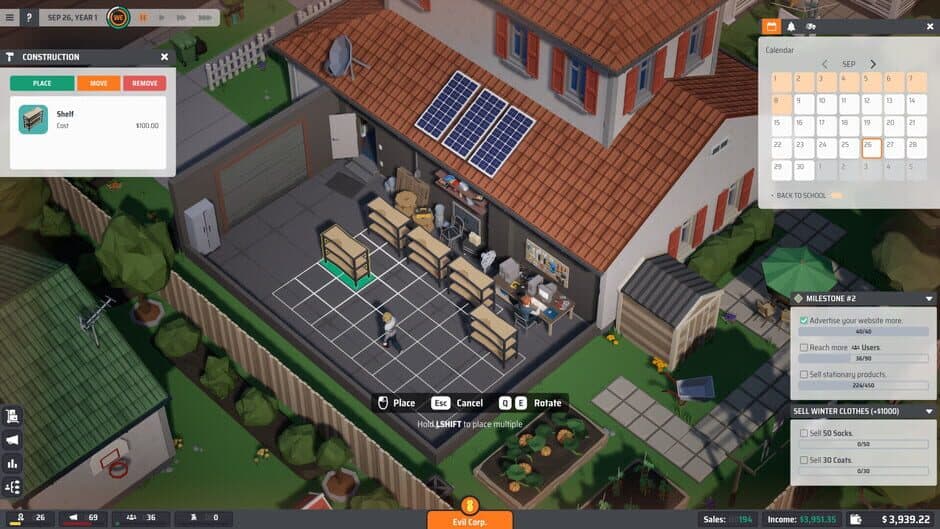 E-Shop Tycoon screenshot