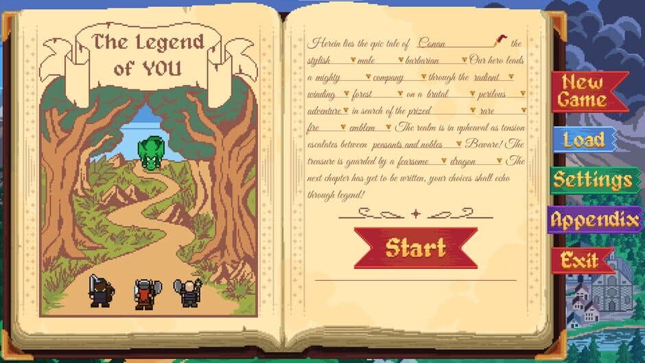 The Legend of You screenshot