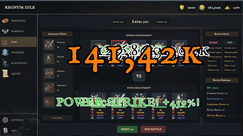 Regnum Idle screenshot