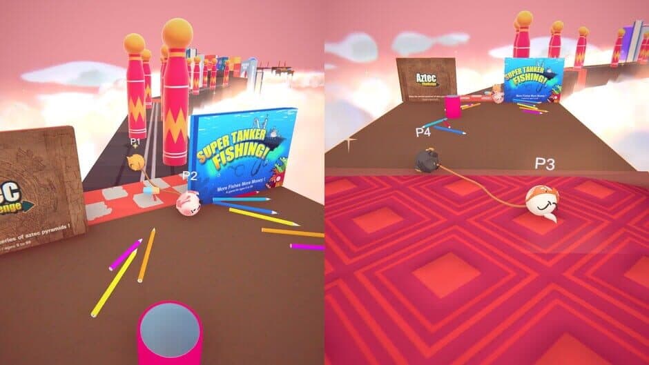 Twin Balls Journey screenshot