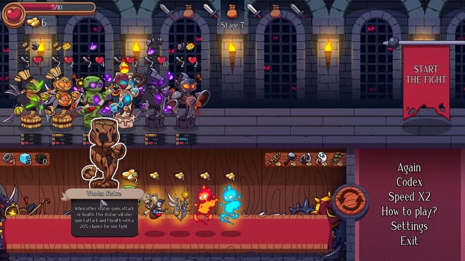 Auto Statue Battle: The Forces of Evil screenshot