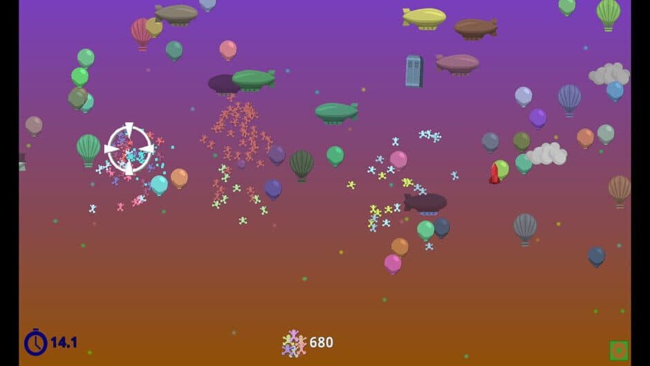 Pop Balloons and Drop People screenshot