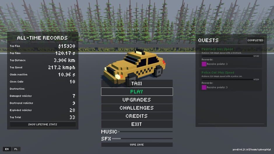 Brakes? No, Thanks! screenshot