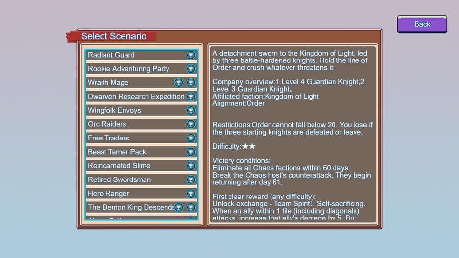 Fantasy Wars: Endless Heroes screenshot
