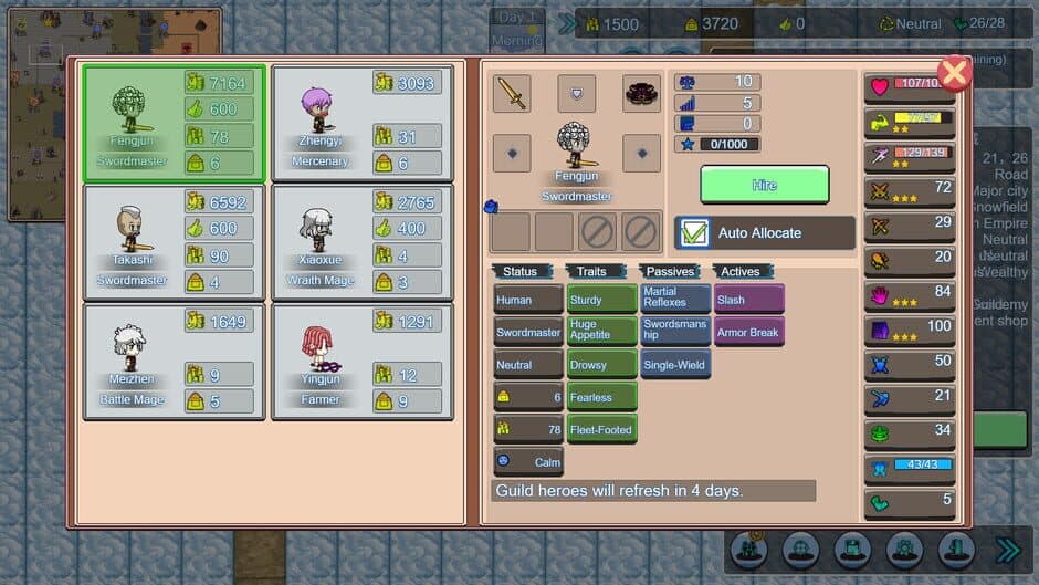 Fantasy Wars: Endless Heroes screenshot