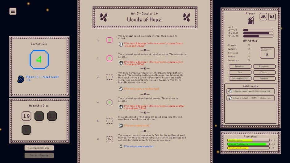 Dice Odyssey screenshot