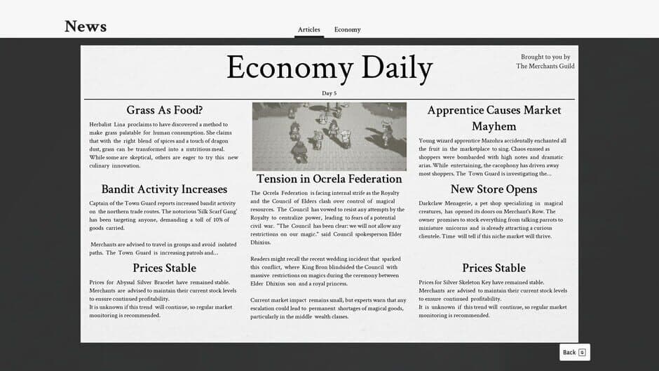 Starving Merchant screenshot