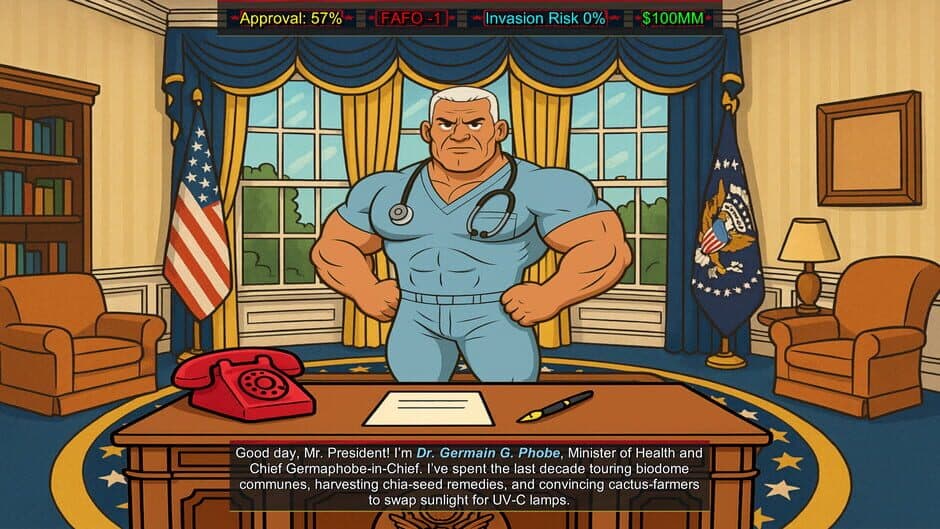 FAFO Executive Order Simulator screenshot