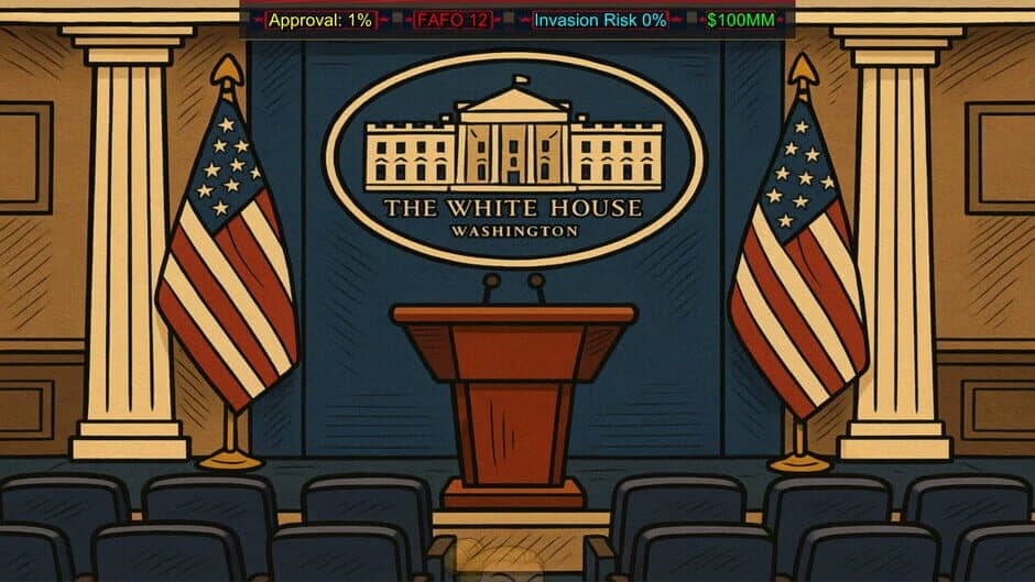 FAFO Executive Order Simulator screenshot