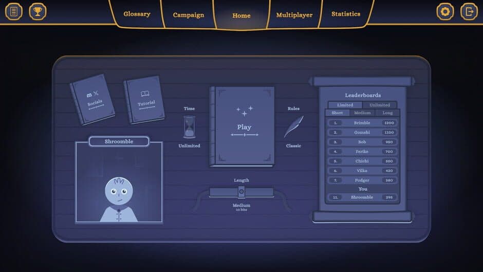 Wordy Online screenshot