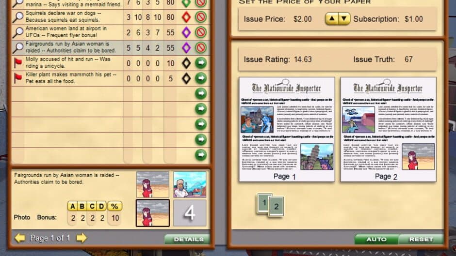Tabloid Tycoon screenshot