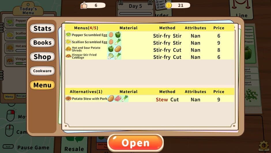 Card Sim: Chinese Restaurant screenshot