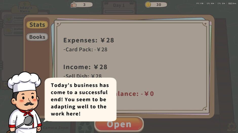 Card Sim: Chinese Restaurant screenshot