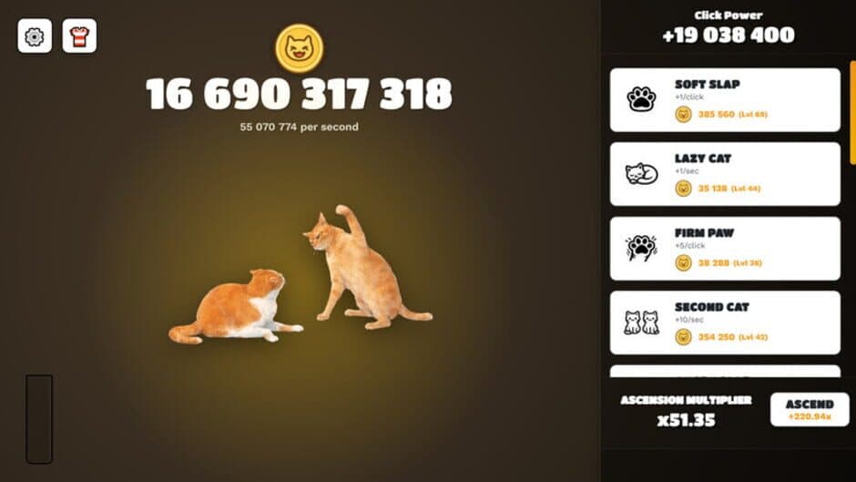 Cat Meme Clicker screenshot