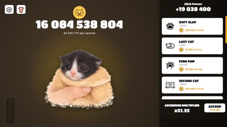 Cat Meme Clicker screenshot