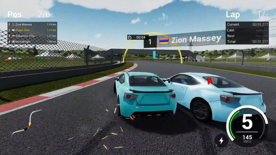 Car Race Simulator screenshot