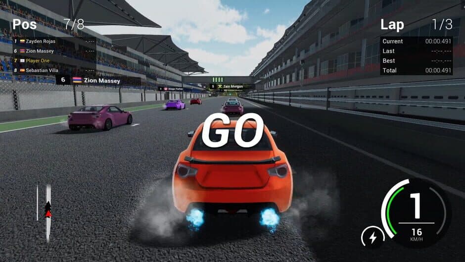Car Race Simulator screenshot