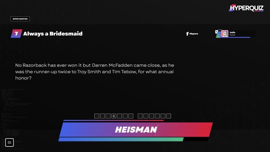 Hyperquiz screenshot