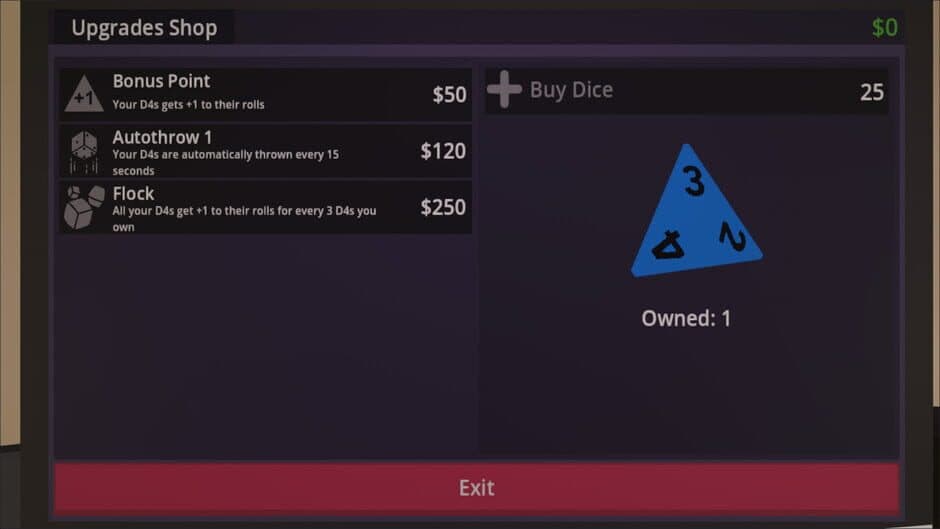 Dice Roller Incremental screenshot
