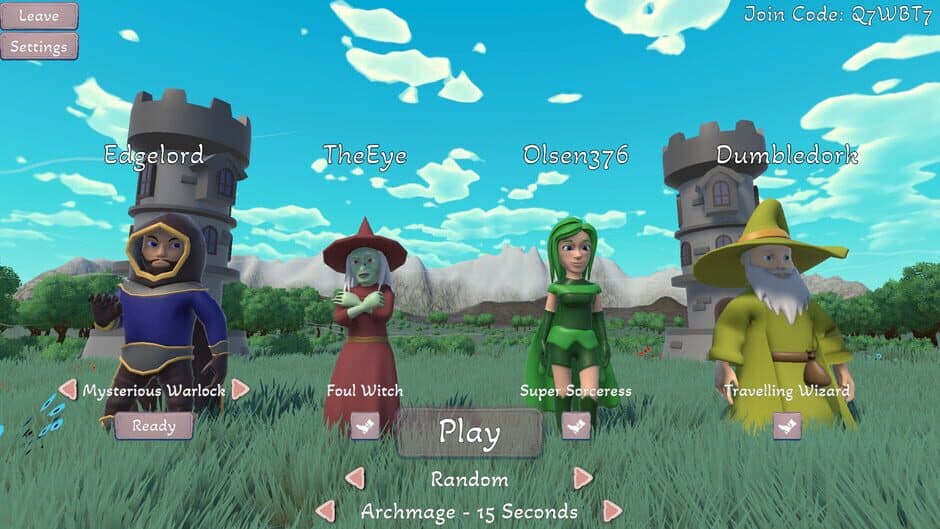 Wild Wizard War screenshot