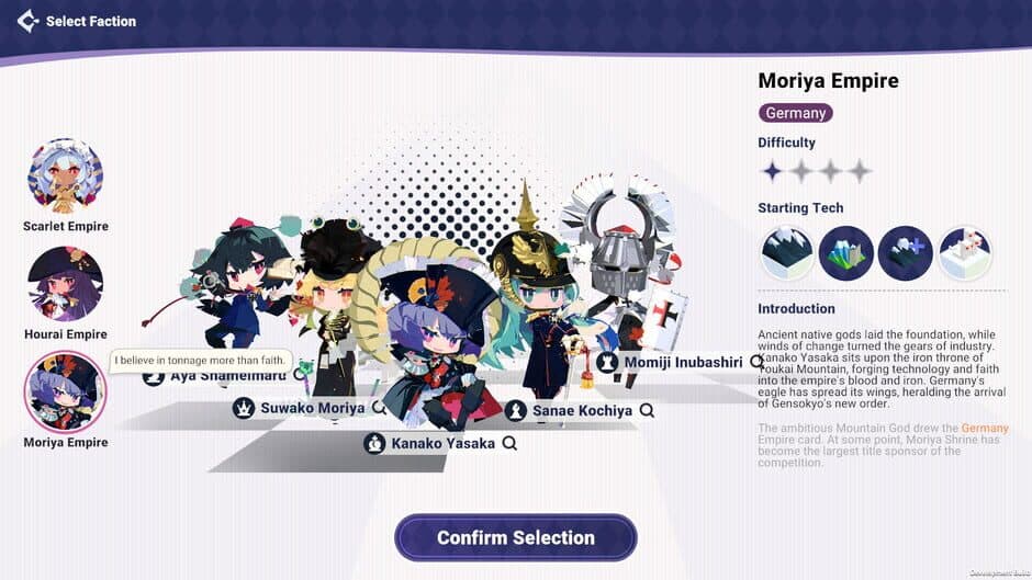 Tohotopia screenshot