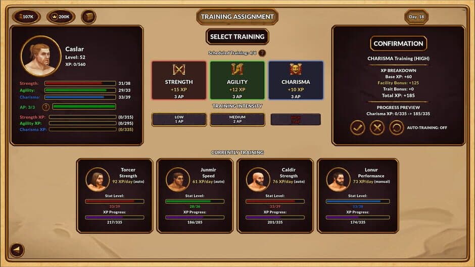 Gladiator Command screenshot