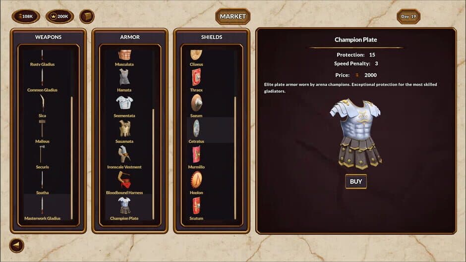 Gladiator Command screenshot