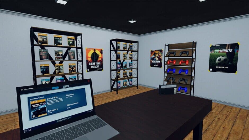 Console Store Simulator screenshot