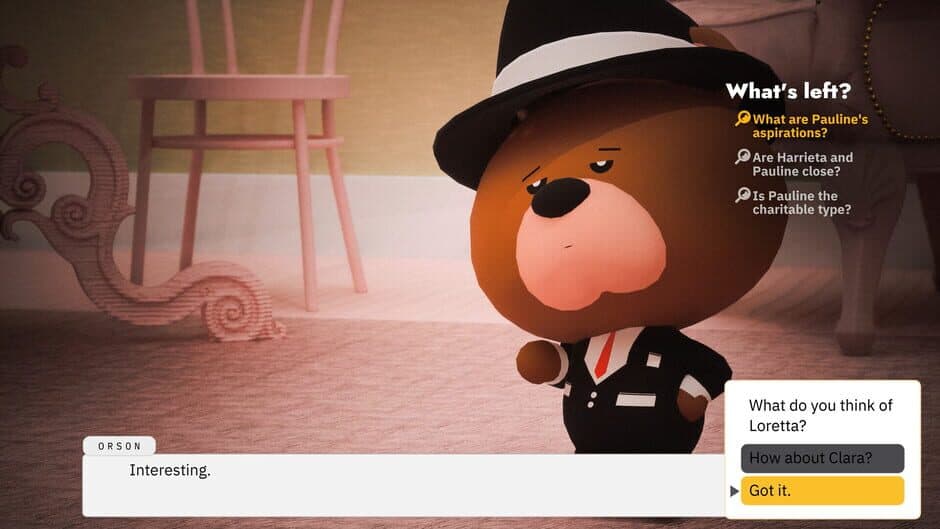 Orson, P.I.: Midnight at the Grand Hotel screenshot