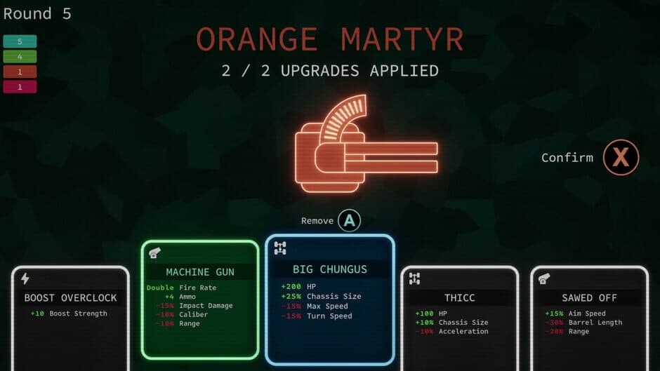 Deck of Treads screenshot