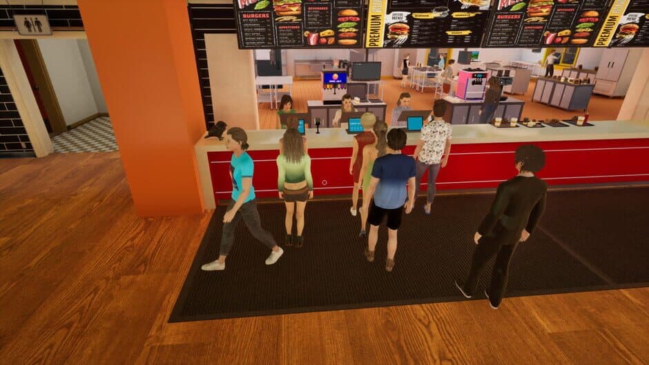 Burger Shift: Team Rush screenshot