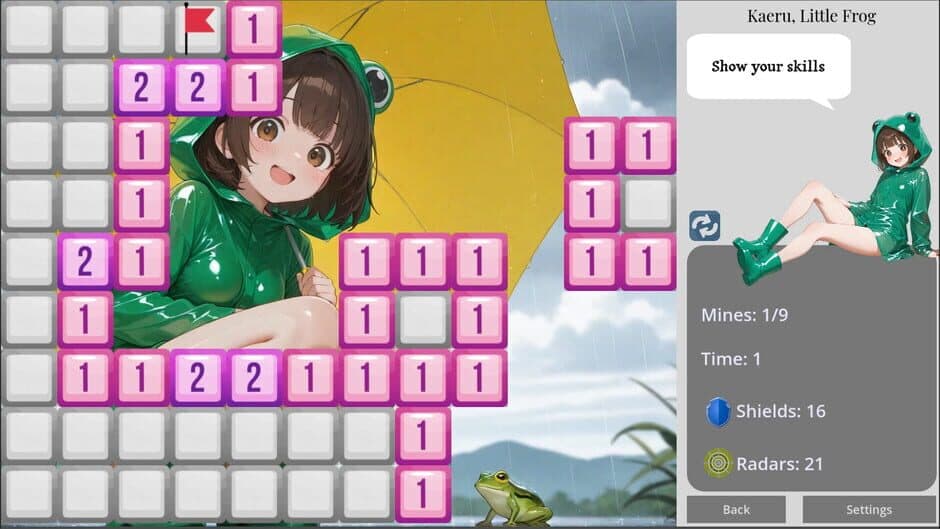 Anime Minesweeper screenshot