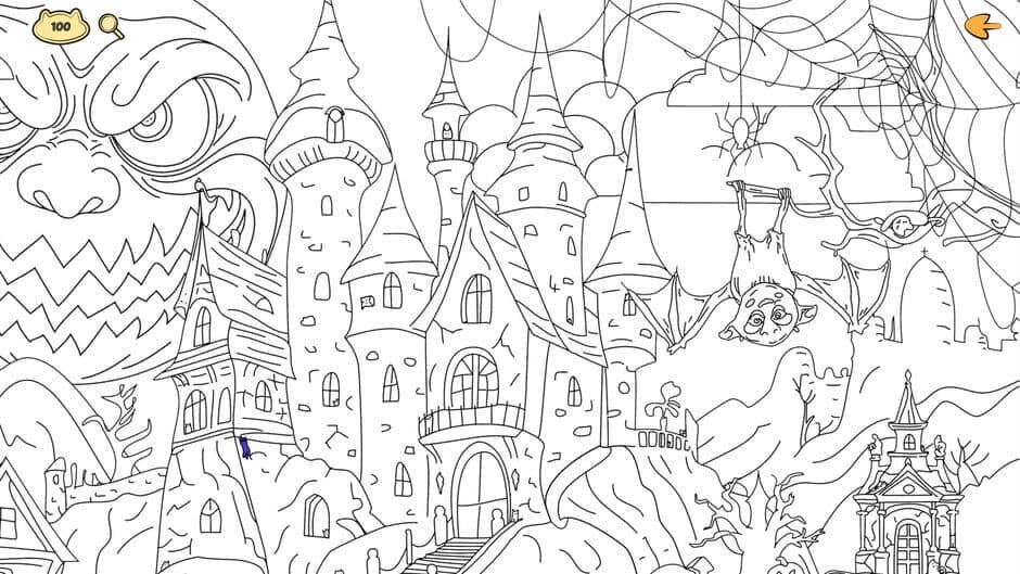 Halloween Filled With Cats screenshot