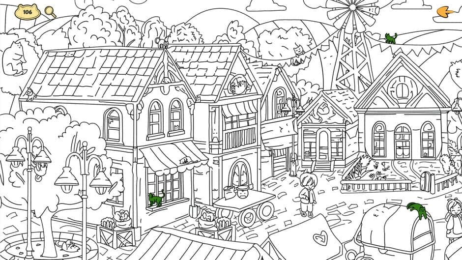Small Town Filled With Cats screenshot