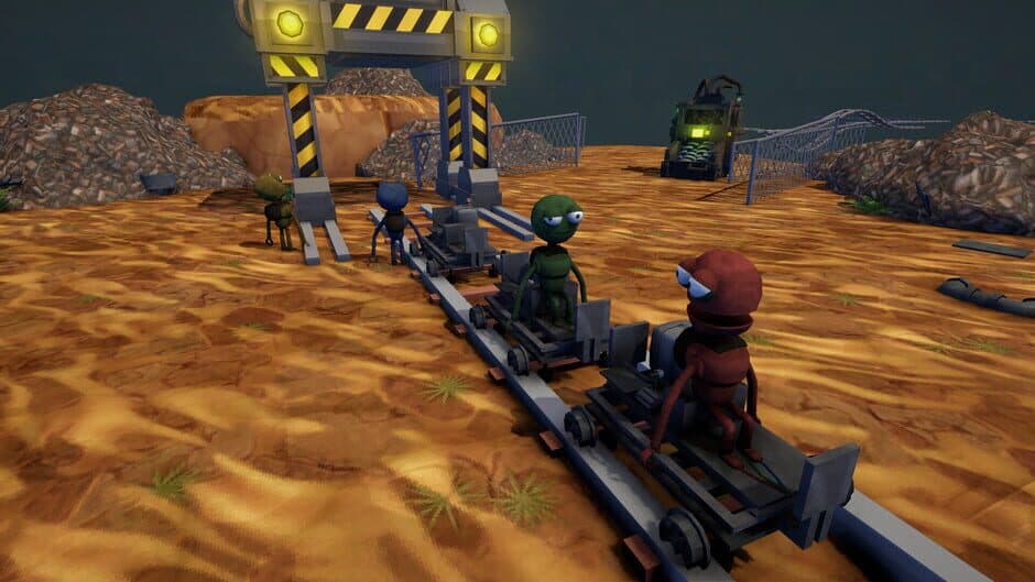 Very Normal Rail Game screenshot