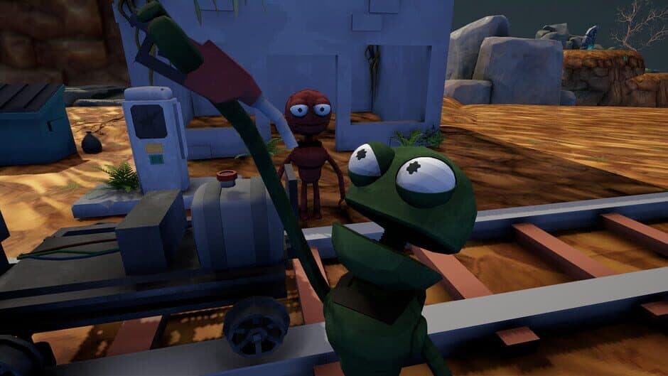 Very Normal Rail Game screenshot