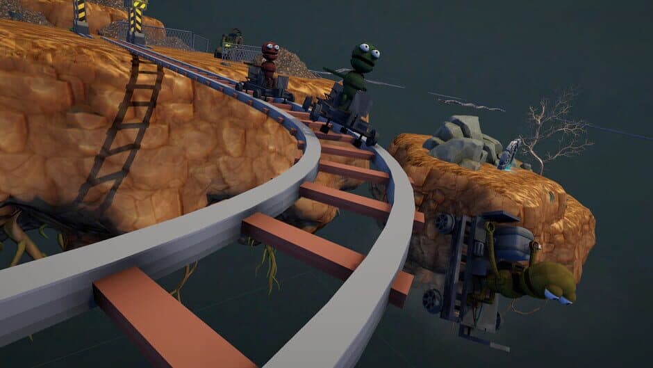 Very Normal Rail Game screenshot