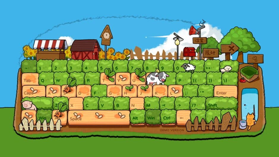 Typing Farmer screenshot